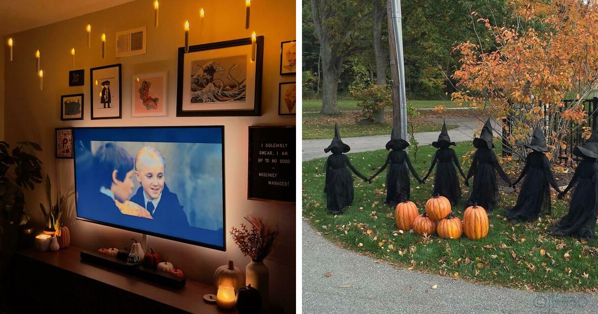 15 фото самых креативных идей к украшению дома на Хэллоуин