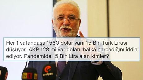 AKP'li Elitaş, '128 Milyar Dolar'ın Akıbetini Açıkladı: 'Salgında Harcandı'