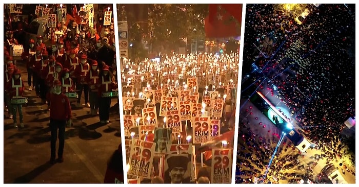 Bağdat Caddesi'ndeki 29 Ekim Cumhuriyet Bayramı Kutlamalarından Tüylerimizi Diken Diken Edecek Anlar!