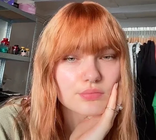 TikTok'ta paylaşımlar yapan genç kadın, takipçileriyle paylaştığı bir videoda çene gamzesinden kurtulmaya çalışırken başına gelenleri anlattı.