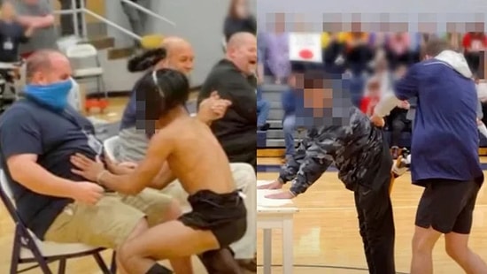 Lisede Büyük Rezalet! Öğrenciler Müdüre Kucak Dansı Yaptı!