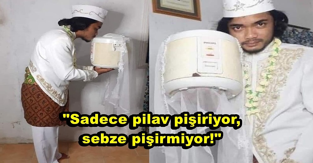 Pilav Pişirme Makinesi ile Evlendikten Sonra Boşanan Endonezyalı Adamın Beyin Yakan Hikayesi