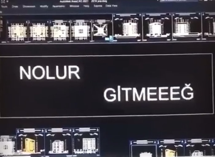 AutoCAD Programı ile Serdar Ortaç'ın 'Gitme' Şarkısına Enfes Bir Dokunuş Yapan Yetenek Gibi Yetenek