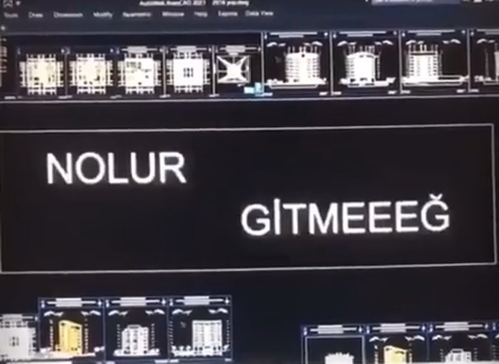 AutoCAD Programı ile Serdar Ortaç'ın 'Gitme' Şarkısına Enfes Bir Dokunuş Yapan Yetenek Gibi Yetenek