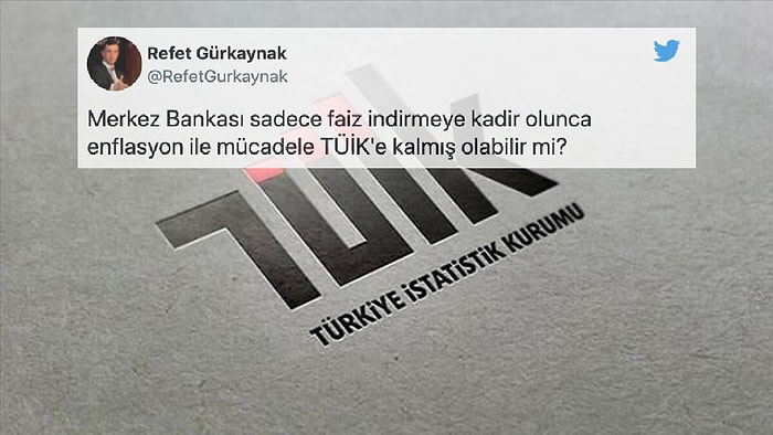 TÜİK'in Açıkladığı Rakamlar Sosyal Medyanın Enflasyonunu Yükseltti: 'Maaşla Geçinenlerin Ekmeği Çalınıyor…'