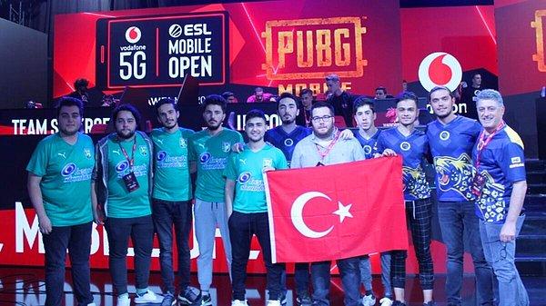 ESL Open Vodafone 5G PUBG Mobile ve PUBG Mobile World League Batı Finalleri şampiyonu FUTBOLIST!
