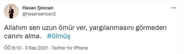 Şencan, Gaziantep Güvenlik Şube Müdürlüğü tarafından ifadeye devat edilmesinin ardından avukatlarıyla birlikte Gaziantep Adliyesi’ne gitti.