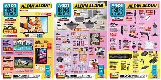 11 Kasım 2021 A101 Aldın Aldın Kataloğu
