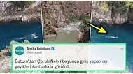Borçka Belediyesi'nin 'Çoruh Nehri' Diyerek Paylaştığı Görüntülerin Aslen İtalya'da Çekildiği Ortaya Çıktı!