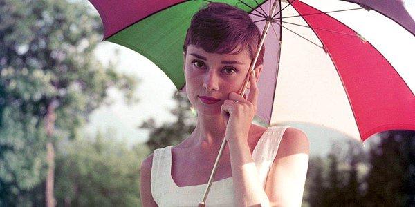 Ünlü oyuncu Audrey Hepburn,