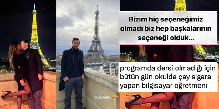 Lionel Messi Eyfel Kulesi'ne Karşı Verdiği Pozla Goygoycuların Diline Düştü