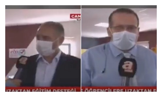 Maaşını MEB'den Alan A Haberi'n Provokatif Muhabiri İl Milli Eğitim Müdürüyle Röportaj Yapmış