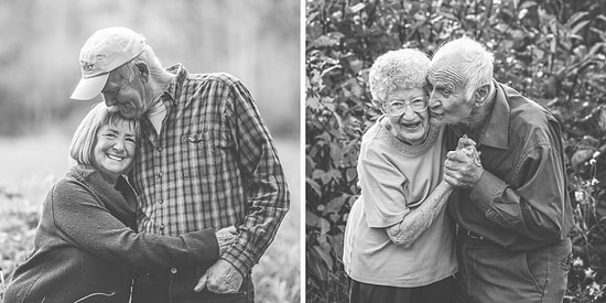 Девушка сделала фотографии пар, которые состоят в браке более 30 лет (15 фото)