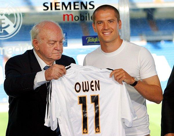 7. Michael Owen - Real Madrid