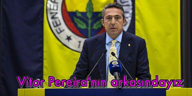 Fenerbahçe Başkanı Ali Koç Gündeme Dair Açıklamalar Yaptı: "Mesut'un Artık İşine Odaklanması Lazım"