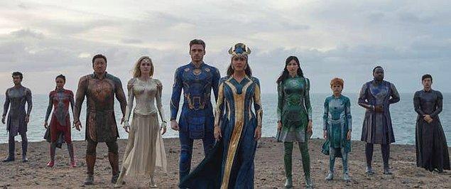 2. Marvel'daki yetkililerle ilk kez buluşan senarist kuzenler 'dünyayı gezen Tanrılar' ve 'mitolojik süper kahramanlar' temalarını paylaşmışlar ve bu konular 'Eternals' filminin çıkış noktası olmuş.