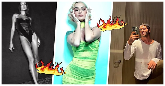 Hafta Boyunca Yaptıkları Sıcak Paylaşımlarla Ülke Genelinde Havaların Isınmasına Sebep Olan Ünlüler 🔥