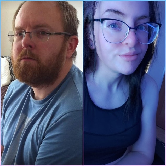 2. "My first time posting here (be nice) 😊 2.5 years HRT & FFS (March 21) 44 years old"