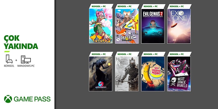 Xbox Game Pass'e Kasım Ayında Gelecek Olan Yeni Oyunlar Belli Oldu!