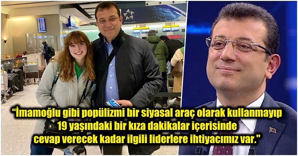 Havaalanında Ekrem İmamoğlu ile Karşılaşan 19 Yaşındaki Gencin Yaptığı Paylaşım Sosyal Medyanın Gündeminde!