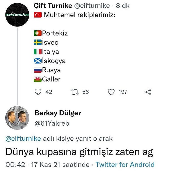 6. Valla çok doğru...