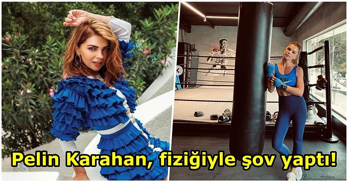 Pelin Karahan Karın Kaslarıyla Sosyal Medyada Şov Yaptı!