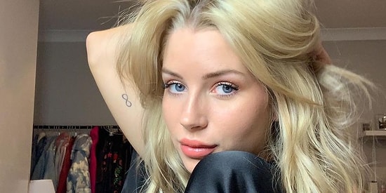 Lottie Moss Gömleğini Açtı Sütyen Giymediği Belli Oldu!
