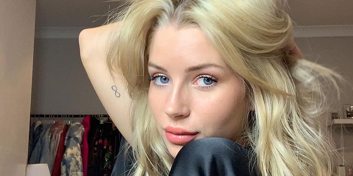 Lottie Moss Gömleğini Açtı Sütyen Giymediği Belli Oldu!