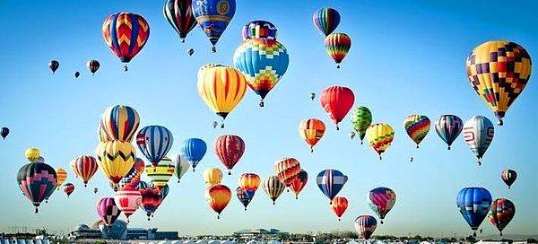 8. Uluslararası Balon Festivali - Albuquerque/ Amerika Birleşik Devletleri