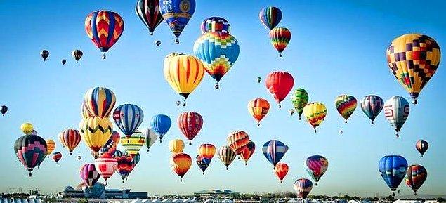 8. Uluslararası Balon Festivali - Albuquerque/ Amerika Birleşik Devletleri