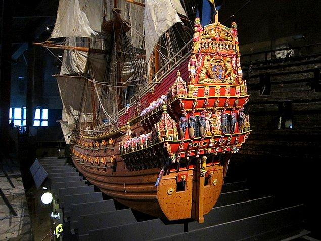 Süslü dış görünüşüne rağmen, Vasa kusurlarla doluydu.
