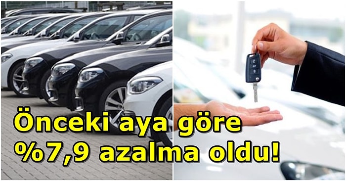 TÜİK Verilerine Göre Trafiğe Kaydı Yapılan Araç Sayısında Sert Bir Düşüş Yaşandı