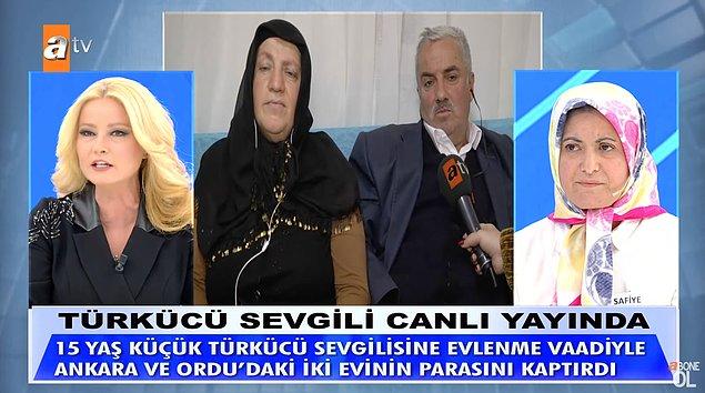 Bugün de canlı yayına iddiaları yanıtlamak için türkücü Cüneyt ve ailesi katıldı. Cüneyt'in ailesi oğullarının Safiye'den para aldığını doğruladı.