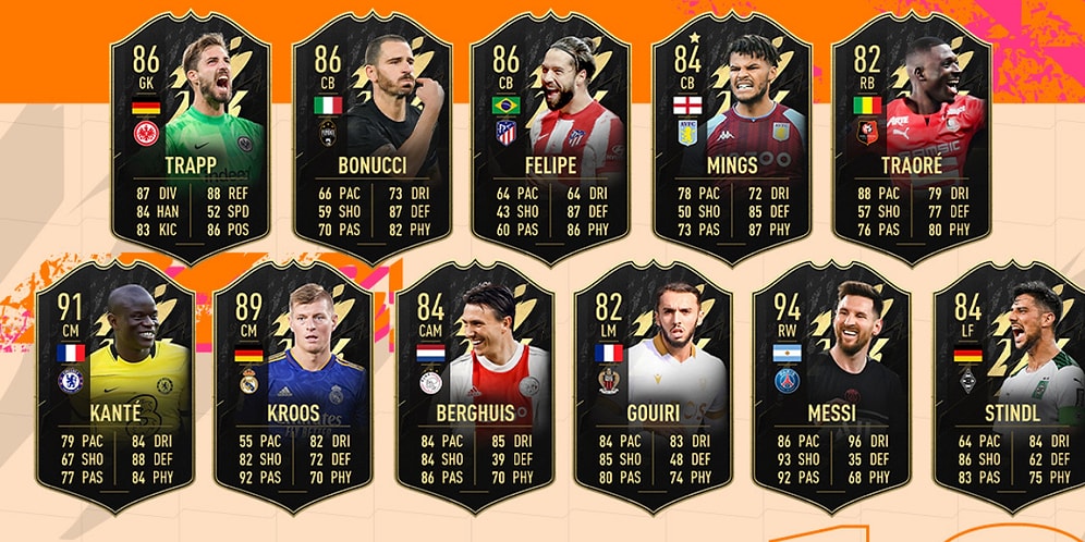 Messi ve Kante'nin Olduğu Haftanın Takımı FIFA 22'ye Eklendi: Bu TOTW, Can Yakar!