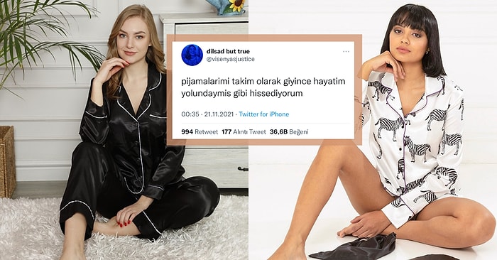 Sizi Uyurken Bile Şık ve Çekici Hissettirecek Saten Pijama Takımları