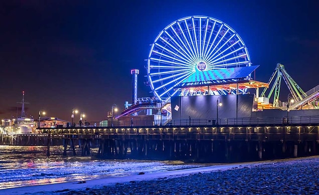 2. Pacific Park Wheel, Santa Monica