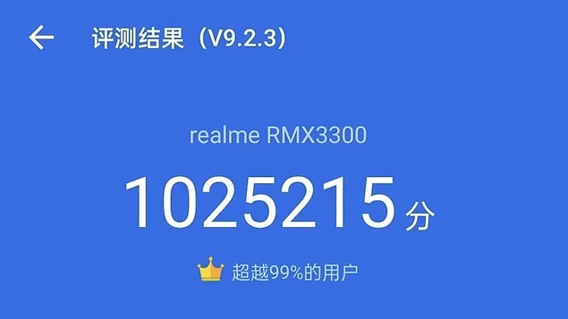 Snapdragon 898 SoC'yi kullanan ilk akıllı telefon olması beklenen Realme GT 2 Pro 5G, AnTuTu kıyaslamasında rekor kıran bir puan elde ederek içindeki donanımın potansiyelini kanıtladı.