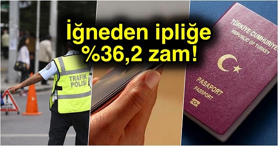 İğneden İpliğe %36,2 Zam: Büyük Umutlarla Beklenen 2022'de Ocağımıza İncir Ağacı Dikecek Zamlar Belli Oldu