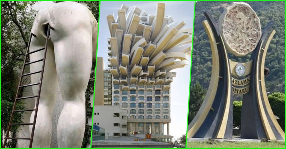 40 Yıl Düşünsek de Hangi Kafayla Yapıldığını Bir Türlü Çözemeyeceğimiz En Saçma Mimari Yapılar