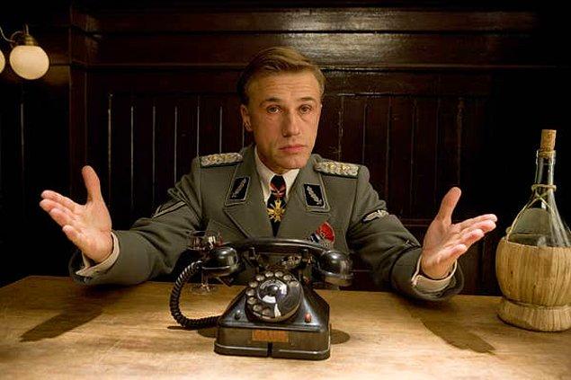 22. 'Soysuzlar Çetesi' filminde Hans Landa karakterini canlandıran Christoph Waltz