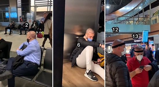 İstanbul'a Saç Ekimi İçin Gelenlerin Oluşturdukları İlginç Görüntüye 'Turkish Hairline' Esprisi Yapan Turist