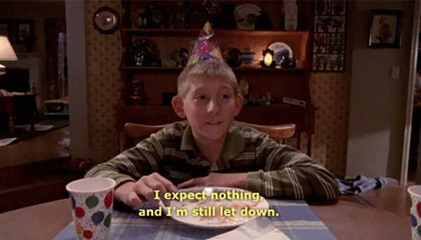 4. Ничего не ожидайте, и цените то, что имеете