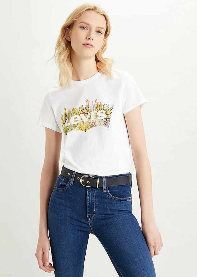 5. Basic kombinlerinizi bir anda havalı gösterecek Levi's kemer 👇