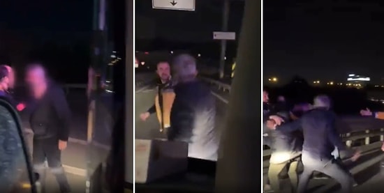 Yol Verme Tartışması Yüzünden Ambulans Şoförünü Darbeden İETT Şoförü