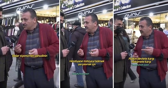 'Dolar; Siyonizm'in, Yahudi'nin, Hristiyan'ın, Türkiye'yi Bölmek İçin Parçalamak İçin Bir Şey' Diyen Dayı