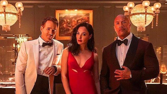 16. Hem sinemalarda hem de Netflix platformu üzerinde gösterime giren Red Notice adlı film, Netflix'te tüm zamanların en çok izlenen filmi olarak rekor kırdı! Netflix'in büyük bir bütçeyle çekimlerini tamamladığı film, başarıdan başarıya atlıyor.