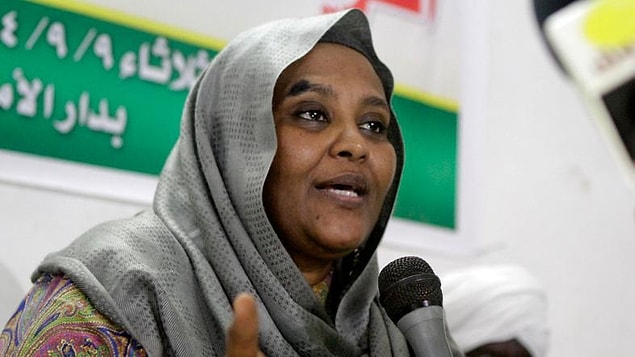 7. Mariam Al-Mahdi -Sudanlı Siyasetçi
