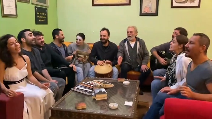 Haluk Bilginer'in Oyun Atölyesi'nden Cübbeli Remixi: 'Öp Beni Yala Beni Yut Beni Şap Beni Manyak Manyak İşler'