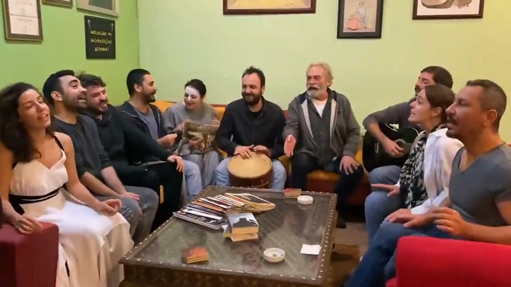 Haluk Bilginer'in Oyun Atölyesi'nden Cübbeli Remixi: 'Öp Beni Yala Beni Yut Beni Şap Beni Manyak Manyak İşler'