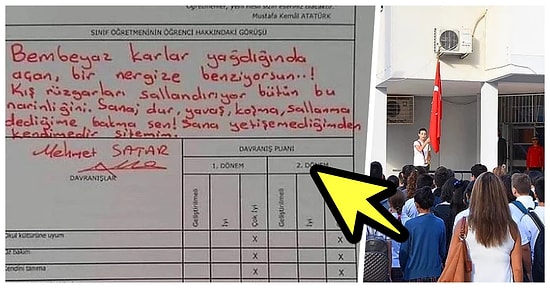 Otizmli Öğrencisinin Karnesine Yazdığı Notuyla Sosyal Medyada Herkesi Duygulandıran Öğretmen